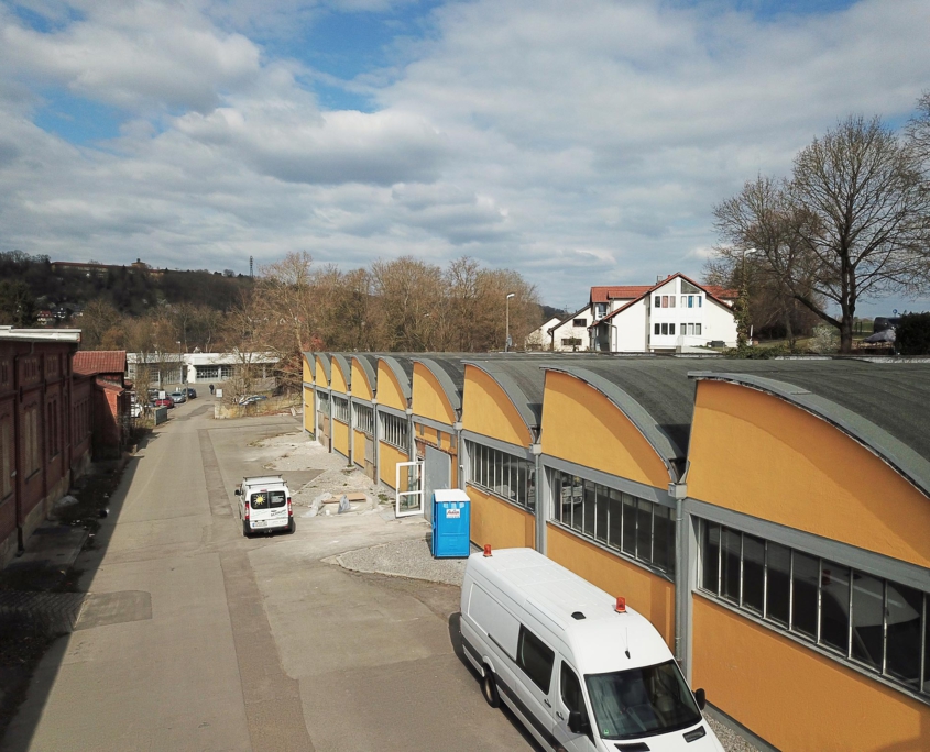 Mensa Shedhalle Provisorium