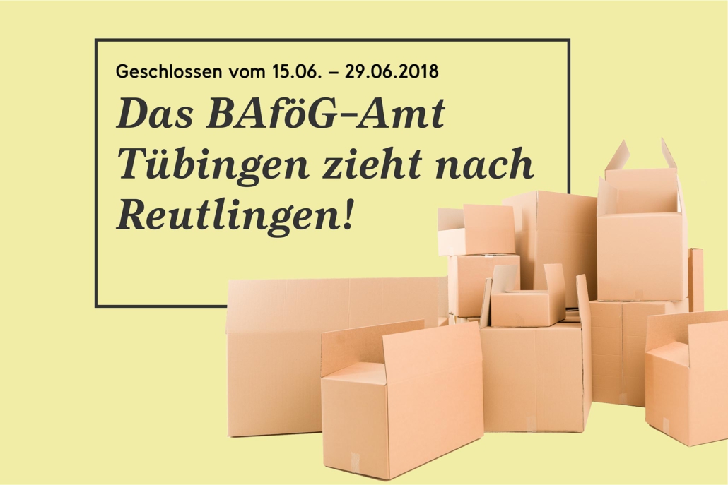 Umzug BAföG Amt Tuebingen News