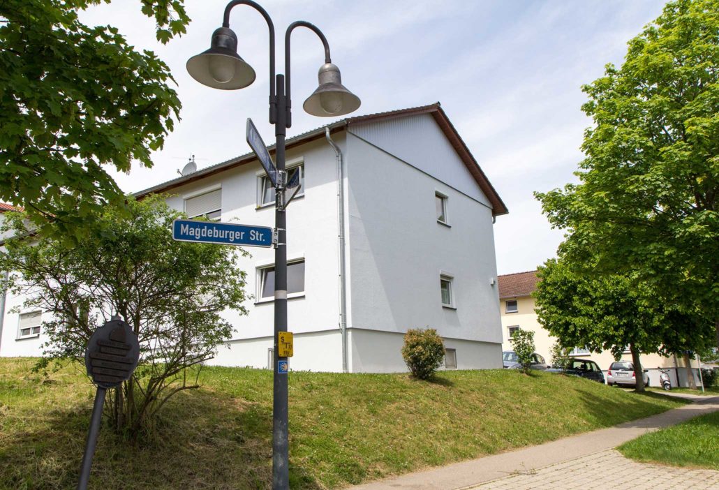 Wohnheim Rottenburg - Magdeburger Straße 59-61 - Außenansicht