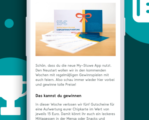 Gewinnspiel my-stuwe App